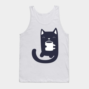 Coffee Cat Tank Top